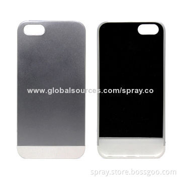 Slim aluminum case for iPhone with lining inside +PC slider 2pcs design, light weight